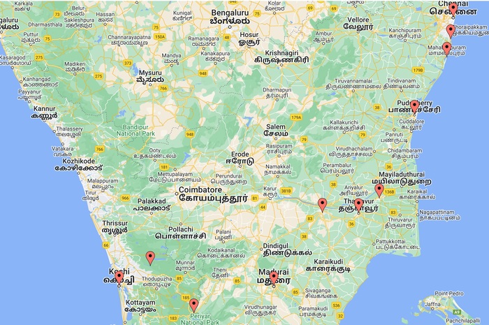 Découvrir les temples de l'Inde du Sud